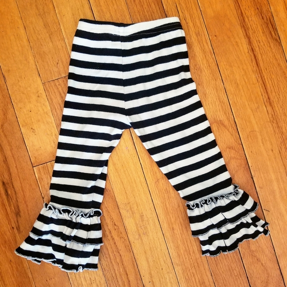 Black and white toddler pants - Picture 1 of 3